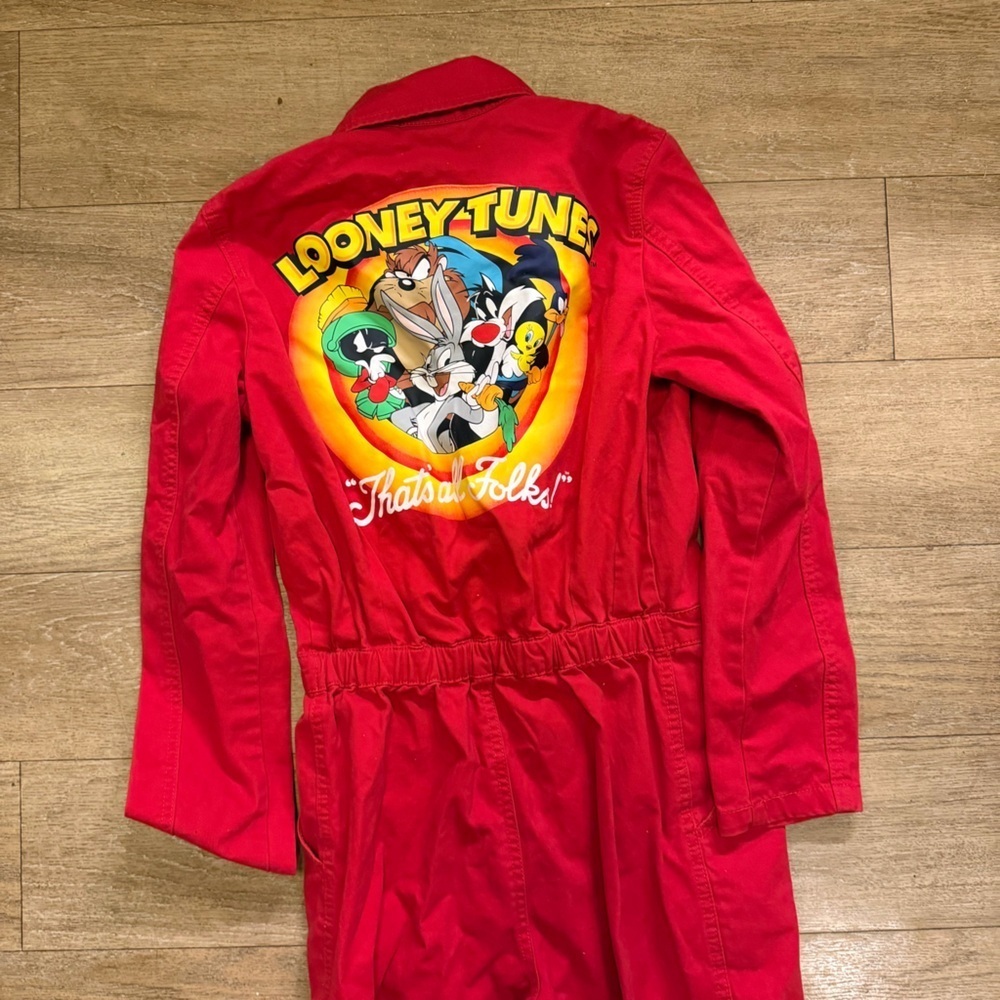 Looney Tunes Red Jumpsuit for Women size small - Picture 5 of 5